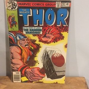 Thor Vintage Collectors Items Comic Book